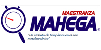 Logotipo Maestranza Metalmecanica Mahega Limitada 