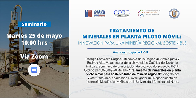 Proyecto implementa una planta de tratamiento de minerales mvil y ecolgica