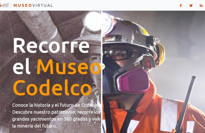 Codelco inaugura museo virtual en el Da del Patrimonio