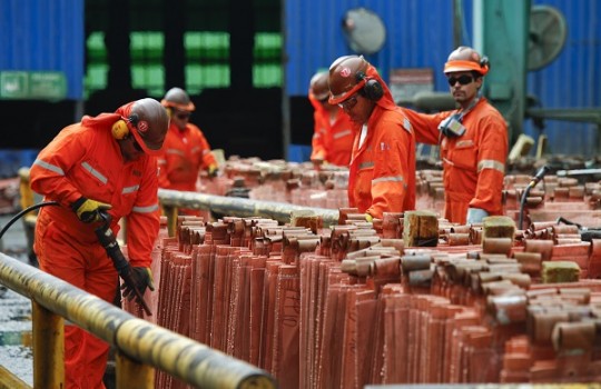 China y Per aprovechan el bajn de Chile y ganan participacin en el mercado del cobre