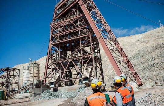 Proyecto Chuquicamata Subterrnea finaliza construccin de pique de 918 metros