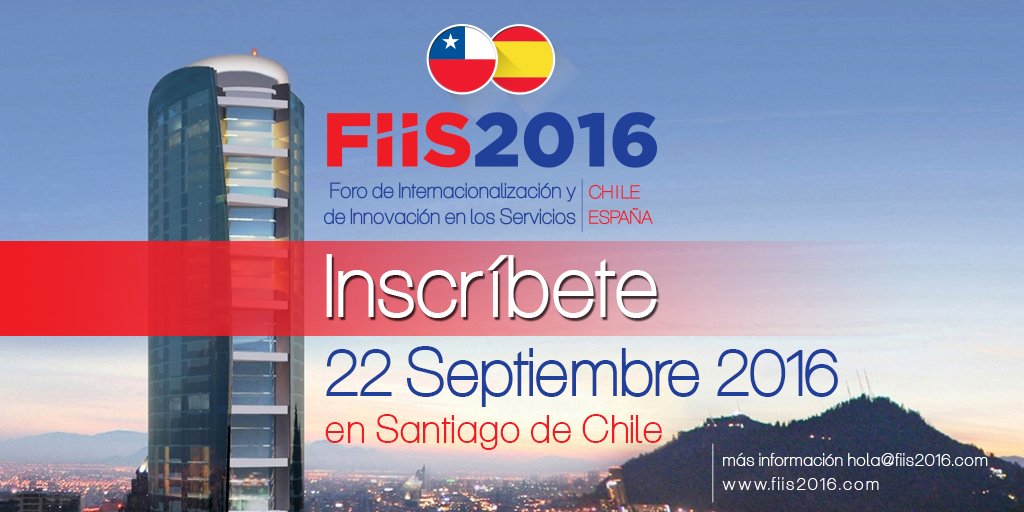 FiiS 2016 - Foro de Internacionalizacin y de Innovacin en los Servicios