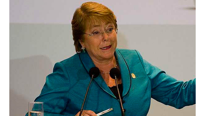 Bachelet en cena de Energa: Impulsaremos la hidroelectricidad en nuevo escenario del pas