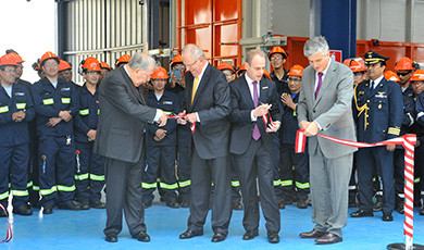 Empresa del Grupo CAP inaugura planta de galvanizado en Per