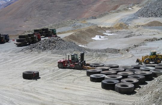 Minera Los Pelambres concluye el retiro de neumticos del botadero Cerro Amarillo