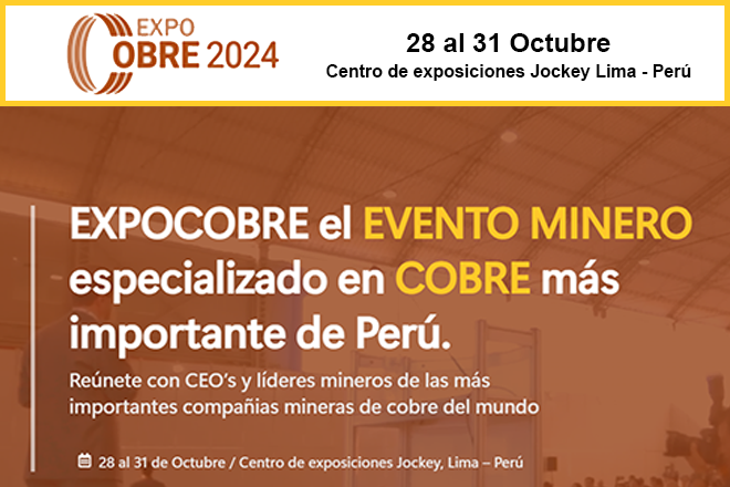 ExpoCobre 2024: Ms de 100 trabajos tcnicos especializados sern presentados por destacados ingenieros